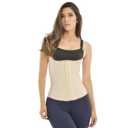 802 | Latex Vest trainer faja 3 hooks High Back Straps
